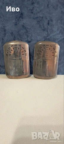 Два броя бензинови японски джобни печки Peacock