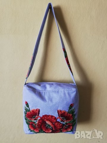 Дамска чанта с мъниста , снимка 16 - Чанти - 35760410