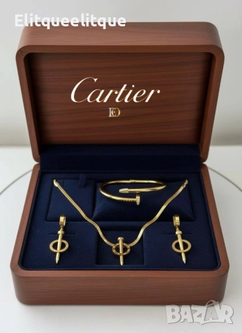 комплект бижута cartier 