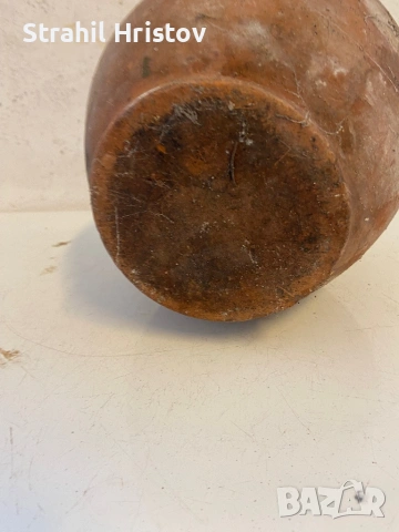 Старо глинено гърне, снимка 3 - Антикварни и старинни предмети - 53401014