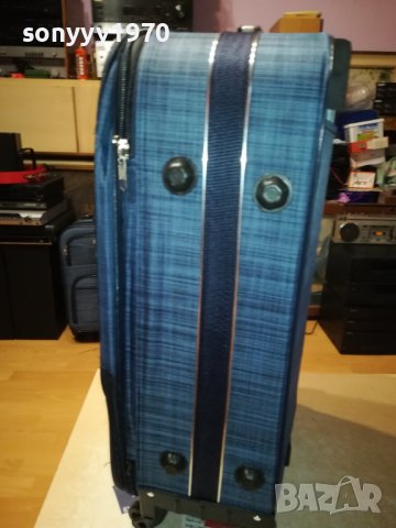 КУФАР 65Х42Х22СМ-СИН ДЕНИМ 1808231730, снимка 12 - Куфари - 41896424