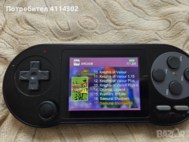 SF2000 Retro Handheld Game Console 3 inch Portable with Games, снимка 2 - Други игри и конзоли - 53861124