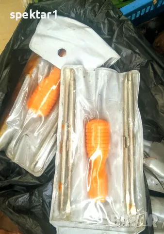 Комплект български отвертки стария материал от Живково време, снимка 1