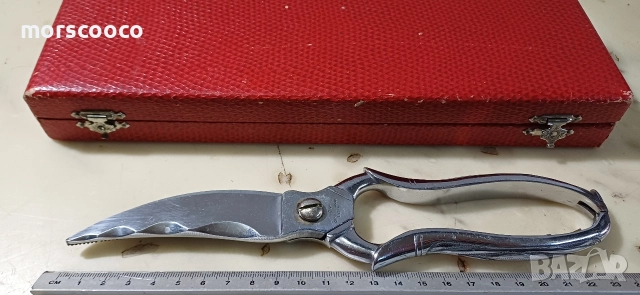 Стара френска ножица за пилета и риба , снимка 3 - Колекции - 52899127