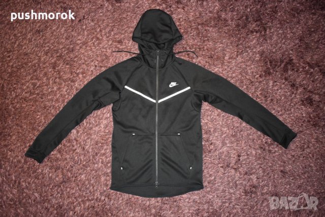 Nike Tech Icon Windrunner Hoodie Men Jacket Sz S / #00527 /, снимка 2 - Спортни дрехи, екипи - 42387085