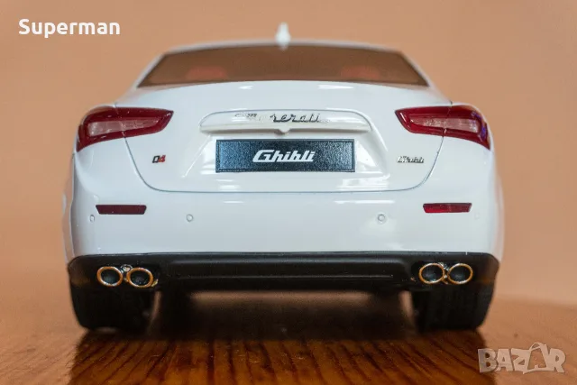 Top Marques Collectibles 1/18 - Maserati Ghibli, снимка 2 - Коли, камиони, мотори, писти - 55976547