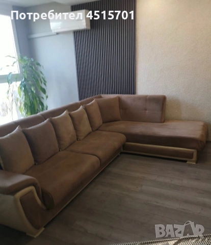 Холен ъглов диван, снимка 2 - Дивани и мека мебел - 52851431