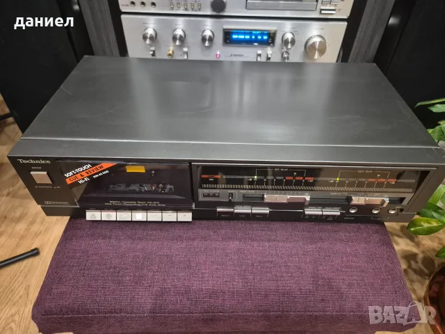 Много симпатичен японски касетен дек Technics RS-B10 с отличен външен вид - за ремонт или за части, снимка 4 - Декове - 56087567