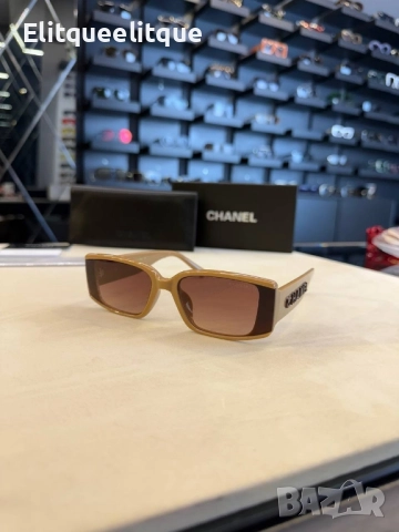 очила с черен обикновен калъф и Ув защита chanel, снимка 6 - Слънчеви и диоптрични очила - 52225544