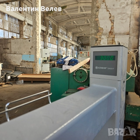 форматно разкройващ циркуляр 3000мм.ALTENDORF F 45, , снимка 12 - Други машини и части - 52828314