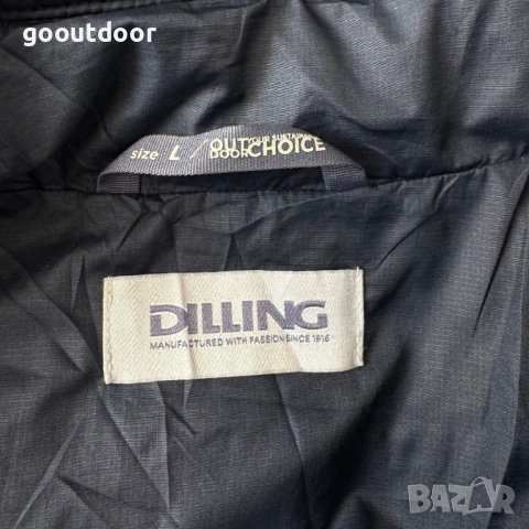 Dilling мъжко хибридно мерино яке (L), снимка 3 - Якета - 53868263