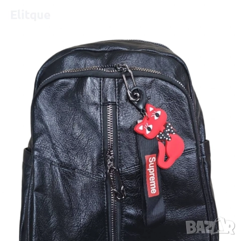 Раница за всеки ден с акцент коте  , снимка 2 - Раници - 52905749