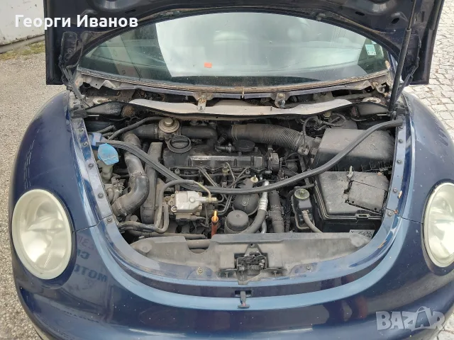 Продавам VW New Beetle 1.9 TDI 90к.с., снимка 5 - Автомобили и джипове - 56172881