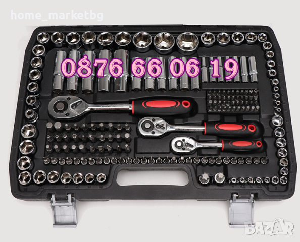 Гедоре 216 части, куфар с инструменти 216 части, снимка 3 - Гедорета - 44568570