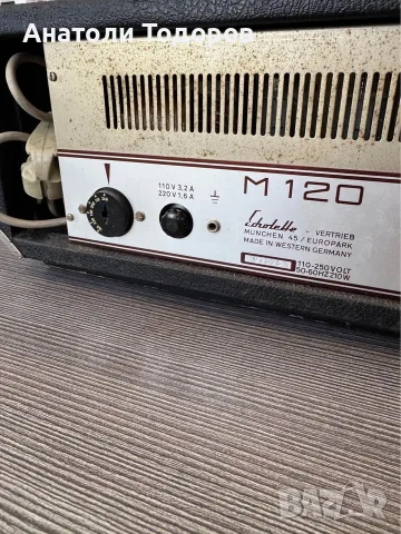 Echolette M120 -Tube Amplifier, снимка 5 - Ресийвъри, усилватели, смесителни пултове - 55969460
