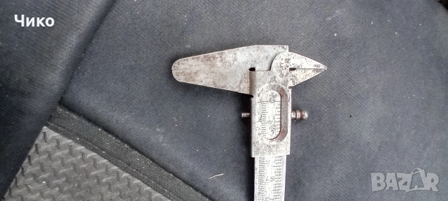 Стар немски шублер от войната, снимка 5 - Антикварни и старинни предмети - 52876567