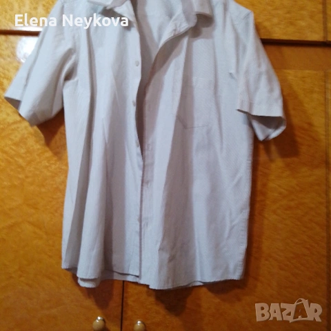 Риза с къс ръкав 