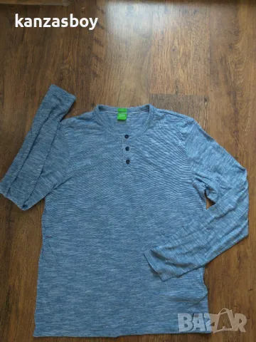 hugo boss green c-veneto - страхотна мъжка блуза КАТО НОВА, снимка 4 - Блузи - 47295769