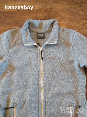 Jack Wolfskin Womens Caribou Altis Fleece Jacket- дамско горнище КАТО НОВО С, снимка 10 - Якета - 48031017