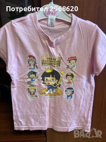 Детска тениска 3-4 години 104 см, снимка 1