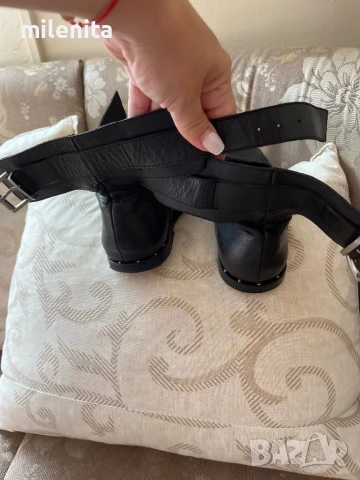 Готини сандали от ест. кожа Dario Bruni и Vagabond 37 номер, снимка 7 - Сандали - 49386176