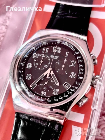 Оригинален швейцарски кварцов часовник Swatch., снимка 2 - Други ценни предмети - 53169303