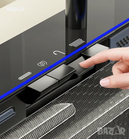 100см Модерна мултифункционална кухненска мивка с двоен водопад, снимка 3 - Мивки - 49405366