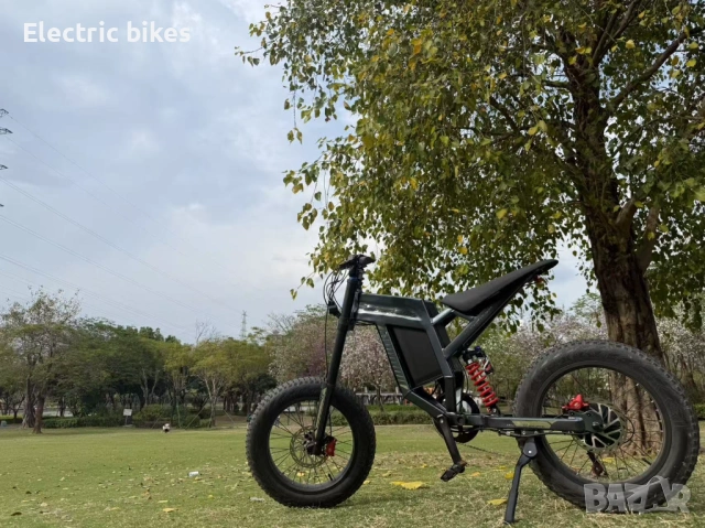 Електрически велосипед Shengmilo S900 60V 30Ah – 20” Fat Tire, снимка 8 - Велосипеди - 53735630