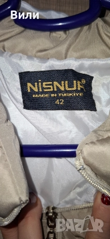 Зимно яке, размер 42 /Л/ - Ново, снимка 3 - Якета - 52818496