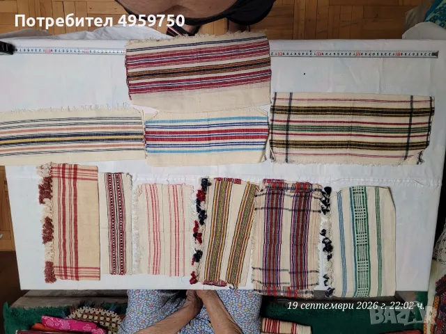Кърпи ръно извезани кърпи , снимка 5 - Декорация за дома - 56228110
