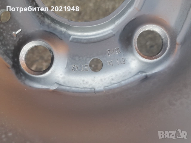 Продава джанти за Фолксваген,Шкода,Сеат,Ауди,16 цола, снимка 6 - Гуми и джанти - 52814639