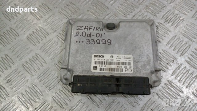 Компютър Opel Zafira 2.0D 2001г.	, снимка 1 - Части - 42571055