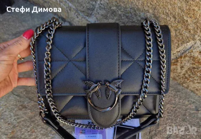 Дамска чанта Pinko, снимка 1 - Чанти - 49264003