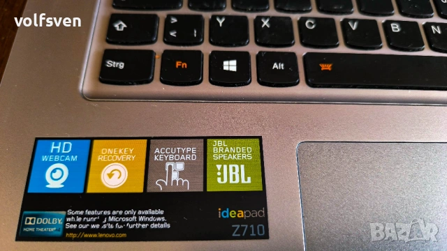 Lenovo IdeaPad Z710  (17.3") - на части, снимка 4 - Части за лаптопи - 53870462