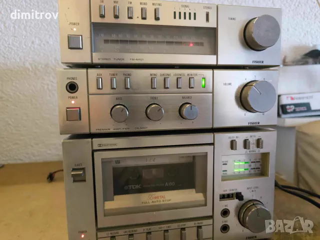 Fisher M-101 , снимка 6 - Ресийвъри, усилватели, смесителни пултове - 49957807