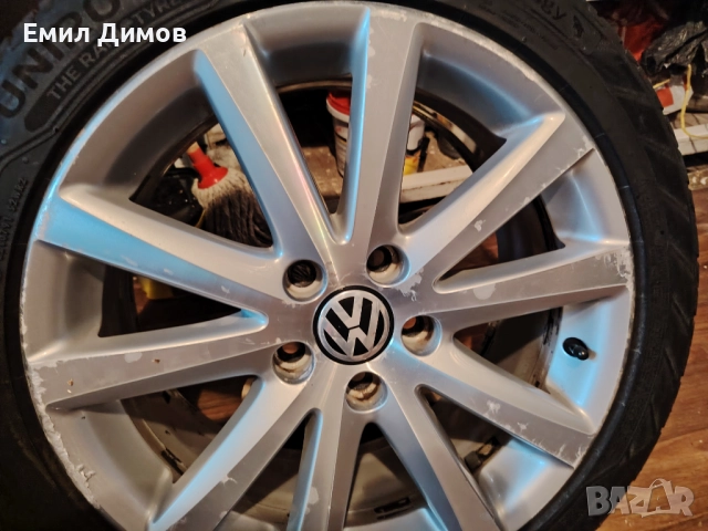 Продавам 5 Гуми Uniroyal с джанти към тях, снимка 7 - Гуми и джанти - 52594246