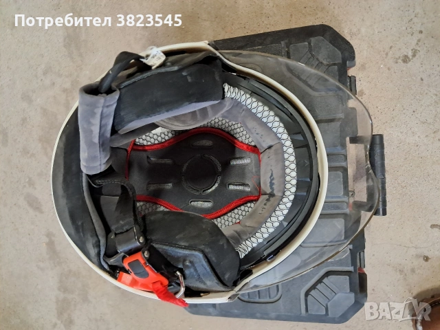 Каска за скутер, размер М, снимка 5 - Аксесоари и консумативи - 53588440