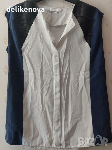 sandro. Made in France Original. 100% Коприна, снимка 2 - Корсети, бюстиета, топове - 41780834