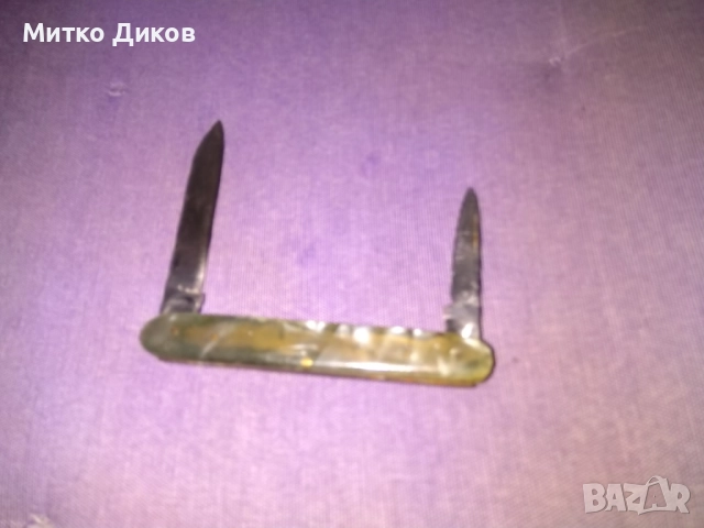 Сърп и чук джобно ножче от соца седеф №9, снимка 8 - Ножове - 51771012