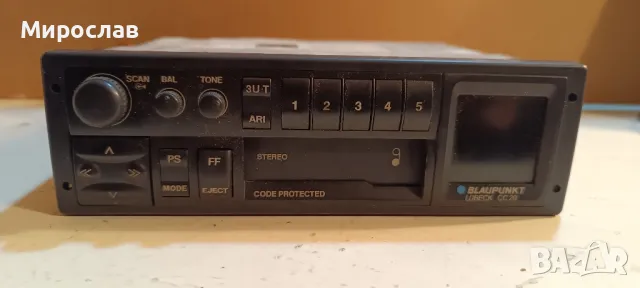 blaupunkt lubeck cc 20 авто радио касетофон
