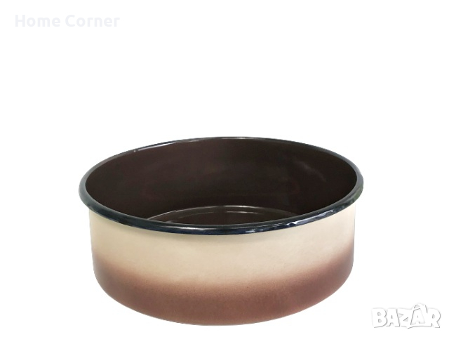 Емайлирана дълбока кръгла тава Ф-25см