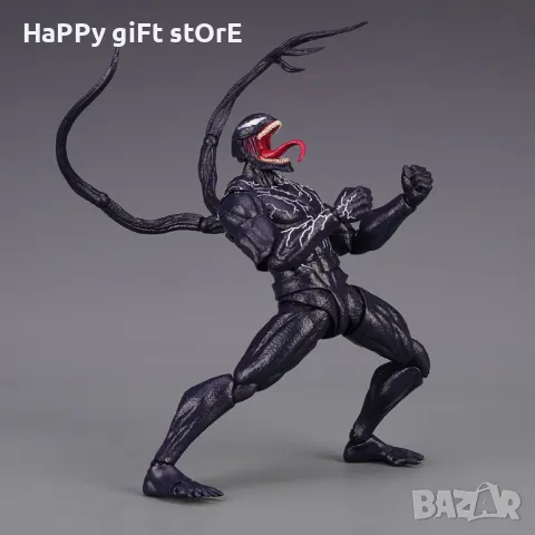 Статуетка Marvel: Spider-Man - Venom (Hero Collector), екшън фигура 20 cm , снимка 9 - Фигурки - 47500142