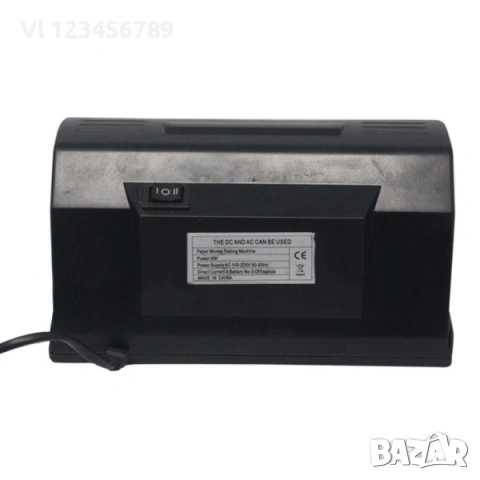 Детектор за банкноти 318, UV фенер, 220VAC, 4W FS-22650, снимка 3 - Друго търговско оборудване - 53822647