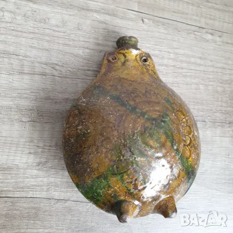 Стара керамична пинта,павурче, снимка 11 - Антикварни и старинни предмети - 49594756