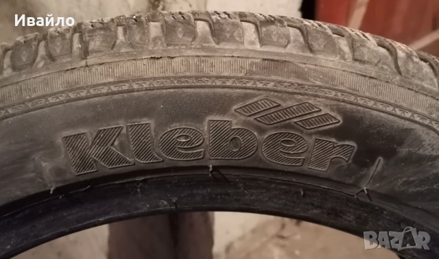 Продавам 1 брой зимна гума 225.50.17 дот 2024 Kleber , снимка 4 - Гуми и джанти - 53416770
