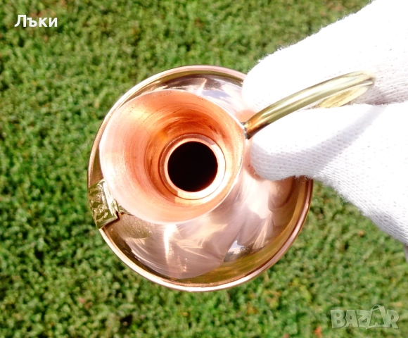 Mедна кана Havard Villedieu,орел,миниатюра. , снимка 6 - Антикварни и старинни предмети - 51937667