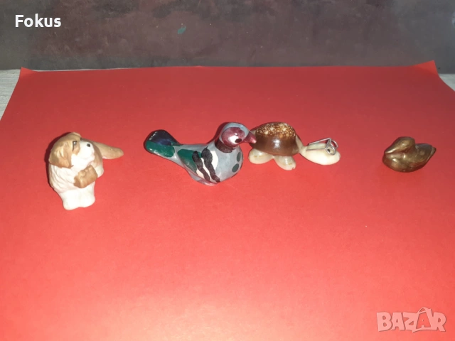 Лот красиви фигури миниатюри порцелан керамика бронз, снимка 3 - Антикварни и старинни предмети - 53422442