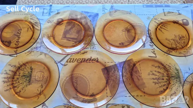 ✅ СЪТКЛЕНИ ЧИНИИ - ЖЪЛТИ ❗, снимка 2 - Чинии - 47426263