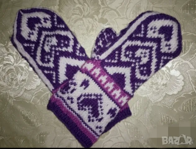 Нови вълнени ръкавици в скандинавски стил , снимка 1