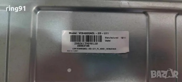 T-Con - 6870C-0535B TV Toshiba 49U6763DG, снимка 3 - Части и Платки - 50111222